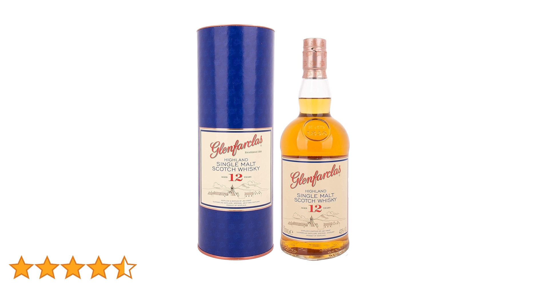 Amazon.co.jp: Glenfarclas(グレンファークラス) 12年 [ ウイスキー